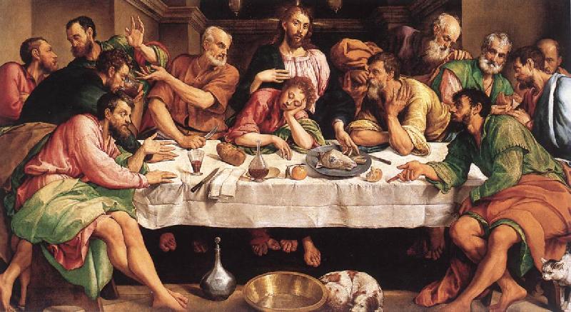 BASSANO, Jacopo The Last Supper ugkhk